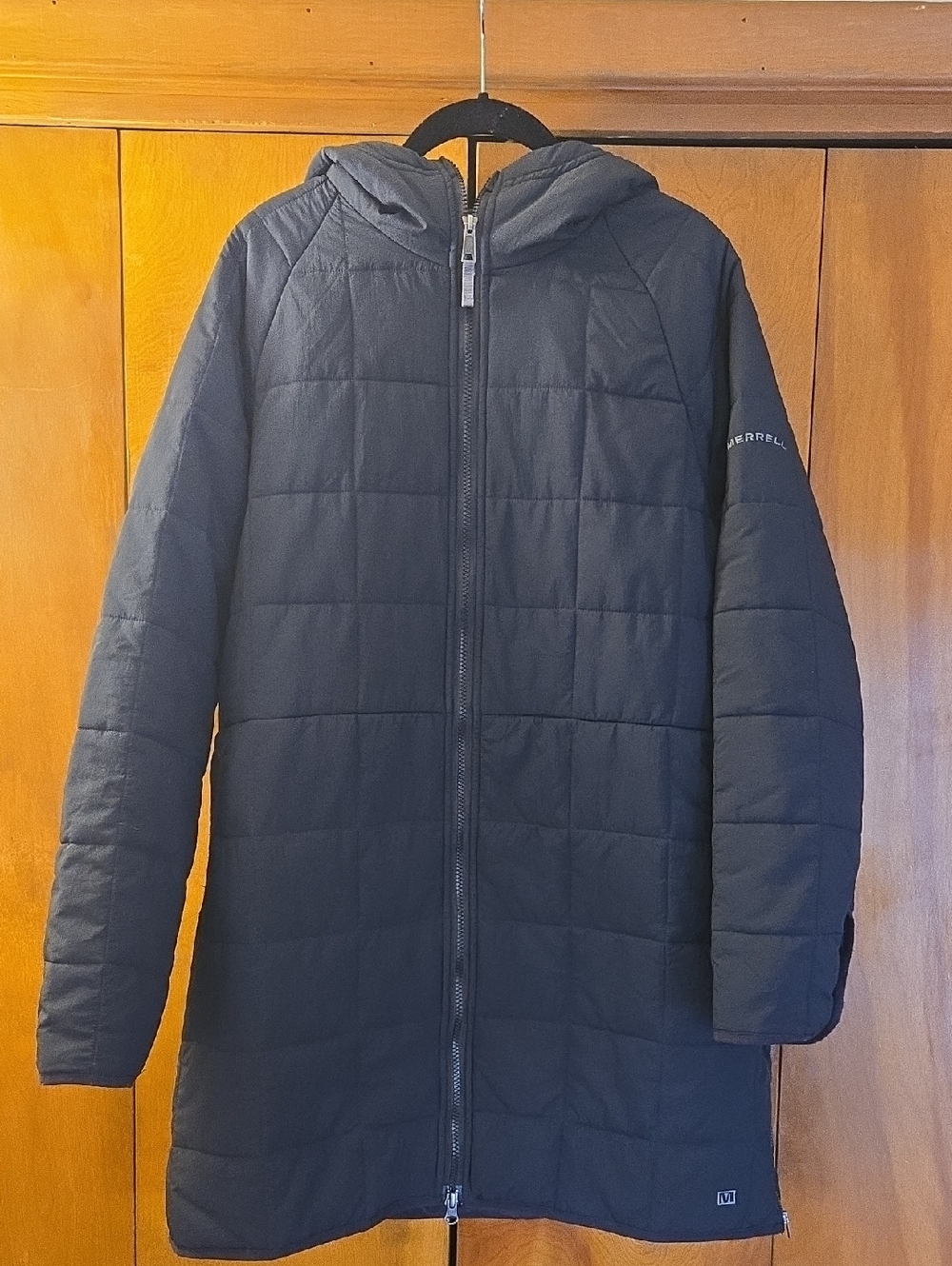 Merrell Womens Quilted Midweight Parka Puffer Coat